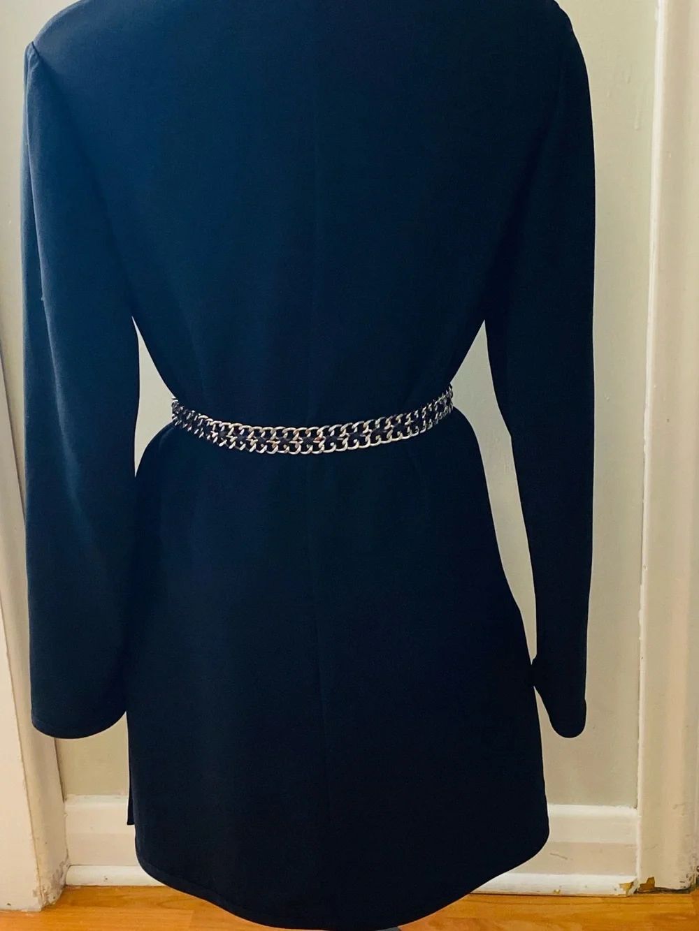 🛍️Valentino “Miss V” Authentic Vintage 1980s “Power Blazer Dress” - Picture 9 of 16